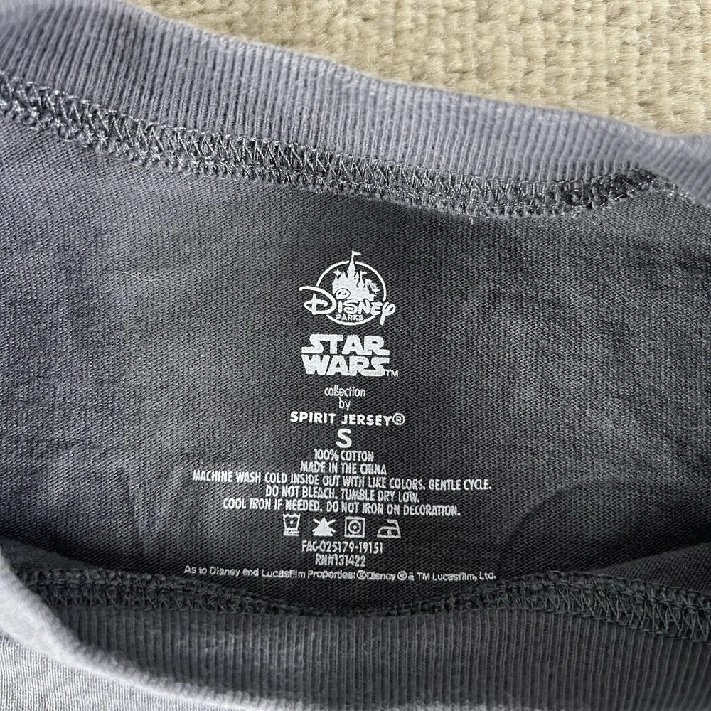 Disney Parks‎ Galaxy's Edge Star Wars Gray Spirit Jersey Rebel Imperial Size S